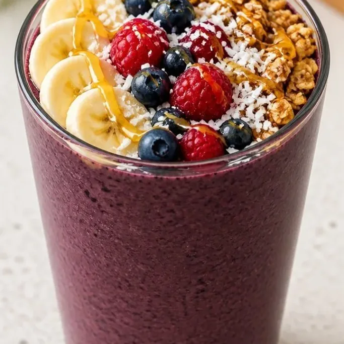 Quick 3-Ingredient Acai Berry Smoothie Acai Berry Smoothie