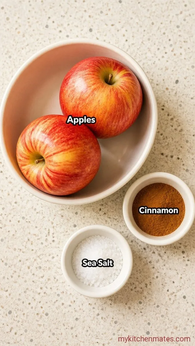 2-Ingredient Air Fryer Apple Chips Ingredients
