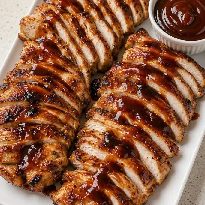 Sticky Air Fryer BBQ Chicken Thighs Air Fryer BBQ Chicken