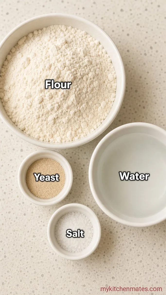 4-Ingredient Air Fryer Bread Ingredients