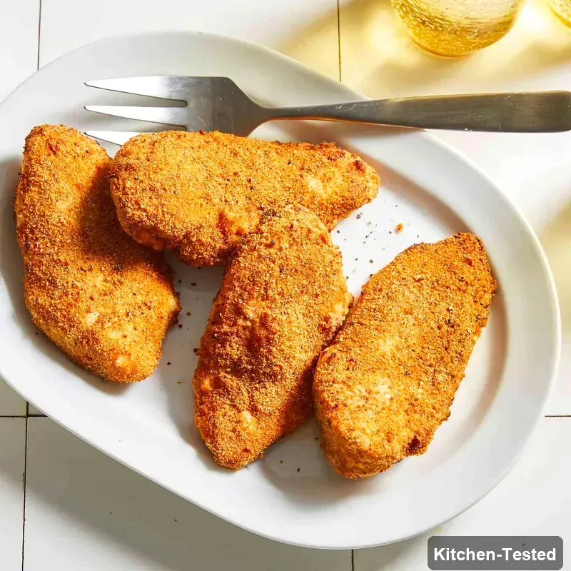 Air-Fryer Breaded Chicken Breast air fryer breaded chicken breast