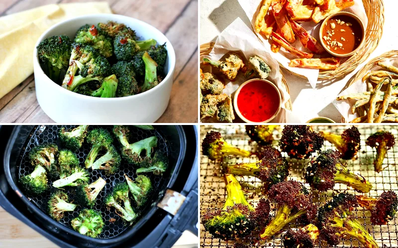 9 Air Fryer Broccoli Dishes You Need to Try Right Now air fryer broccoli recipes featured