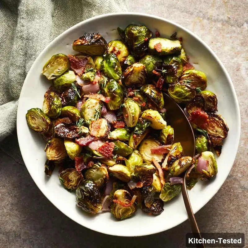 Air-Fryer Brussels Sprouts air fryer brussels sprouts