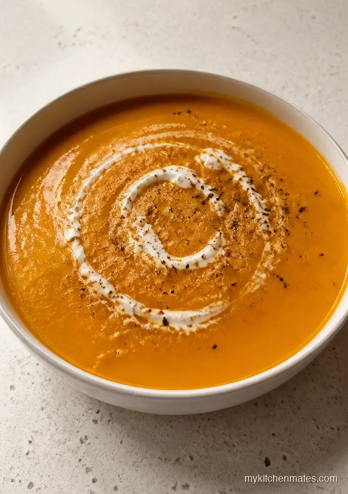 Air Fryer Butternut Squash Soup