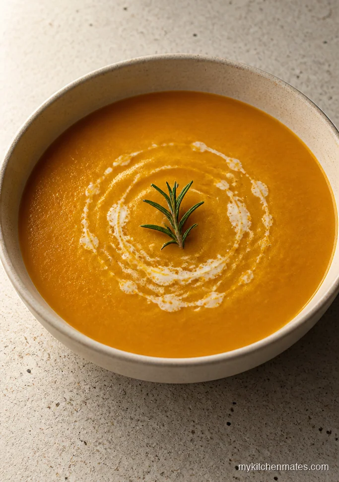 Air Fryer Butternut Squash Soup
