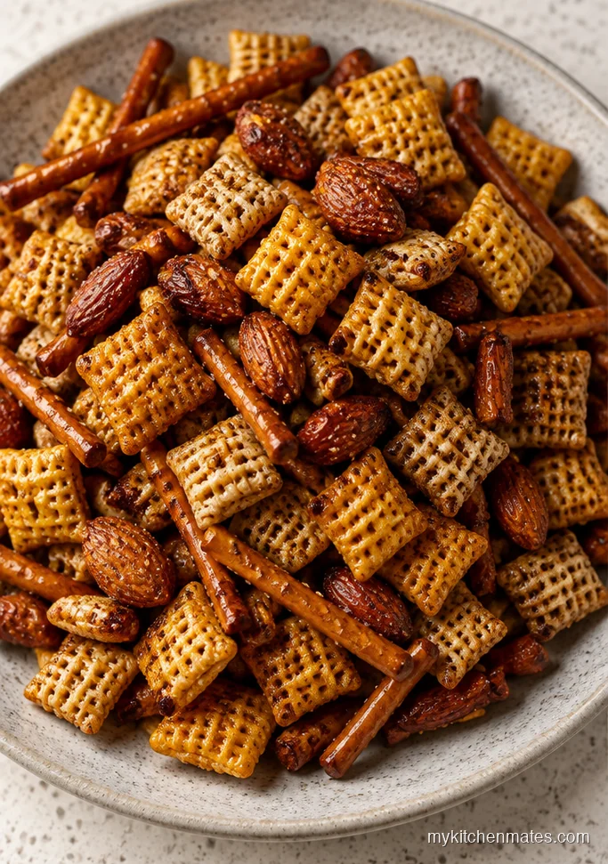 Air Fryer Chex Mix