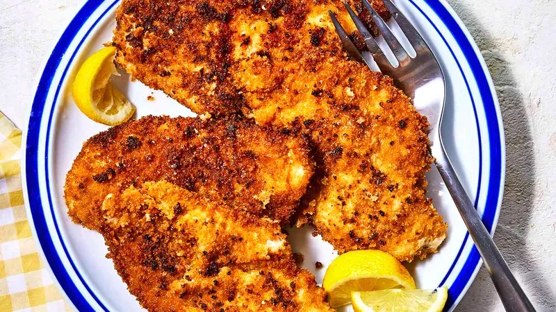 Air-Fryer Chicken Cutlets Food photo of Air-Fryer Chicken Cutlets