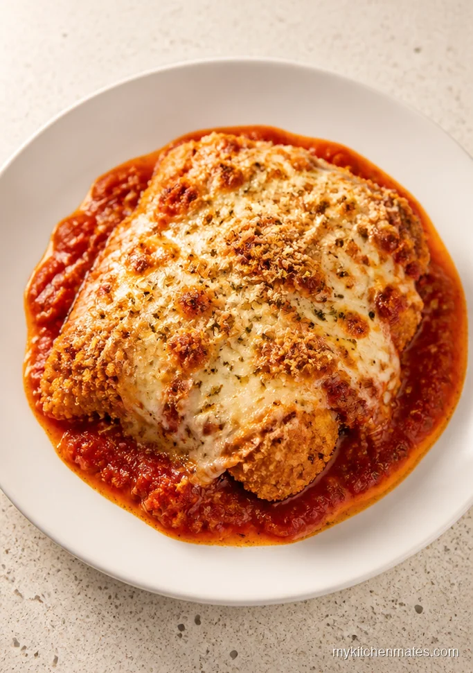 Air Fryer Chicken Parmesan Casserole
