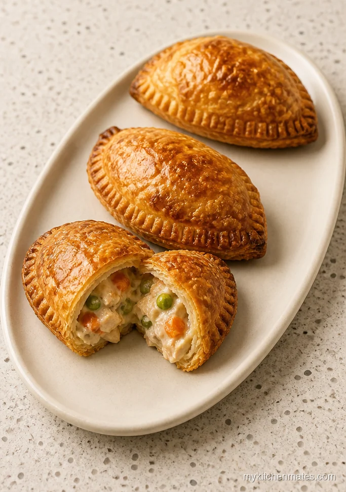 Air Fryer Chicken Pot Pie Hand Pies