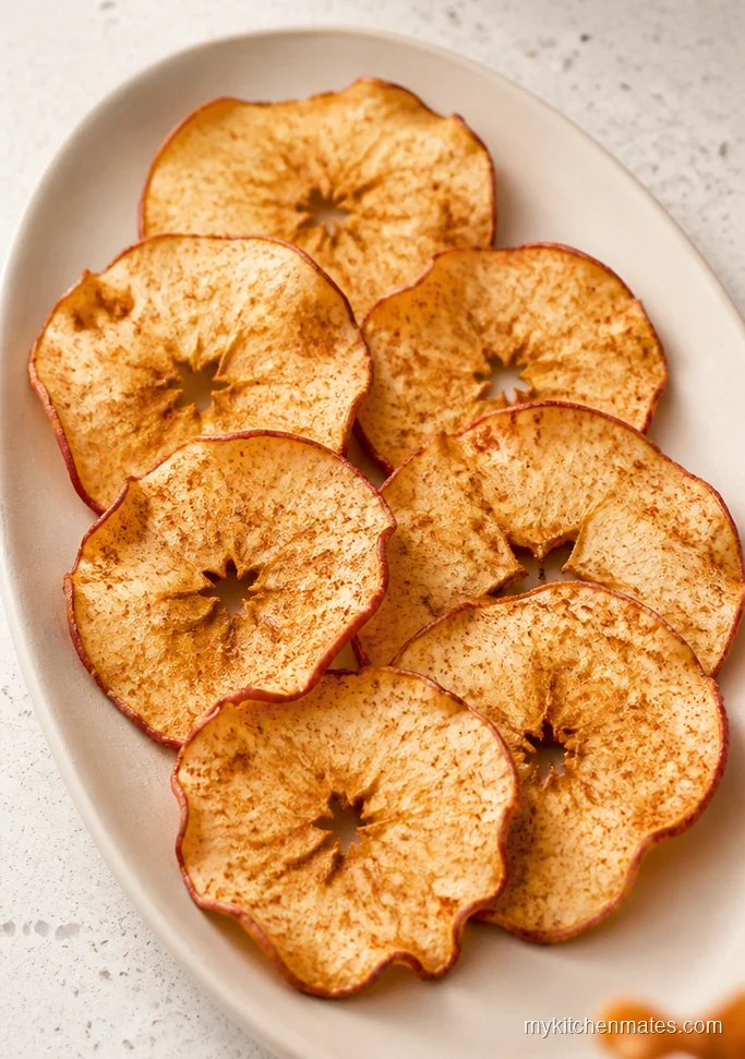 Air Fryer Cinnamon Apple Chips