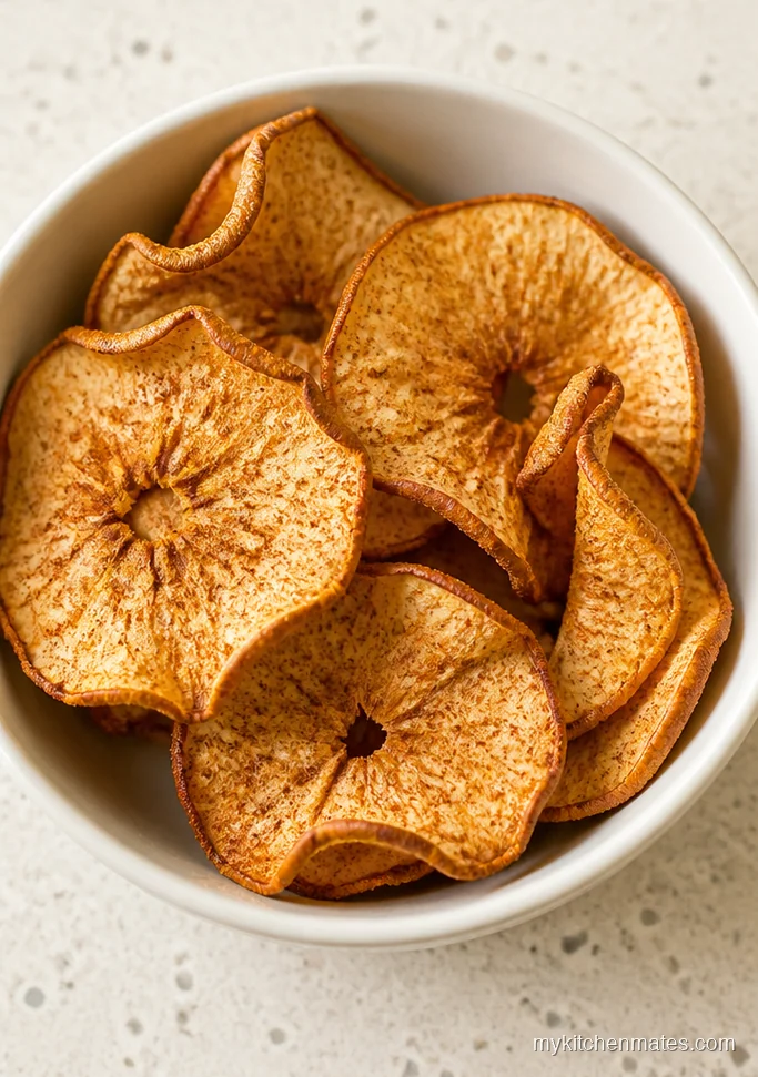 Air Fryer Cinnamon Apple Chips