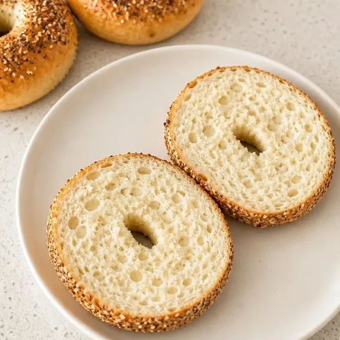 2-Ingredient Air Fryer Cottage Cheese Bagels Air Fryer Cottage Cheese Bagels