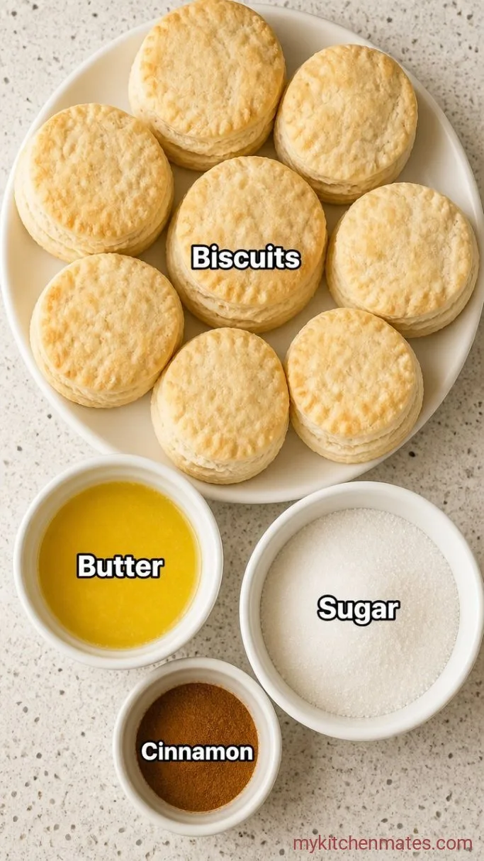 Quick 2-Ingredient Air Fryer Donuts Ingredients