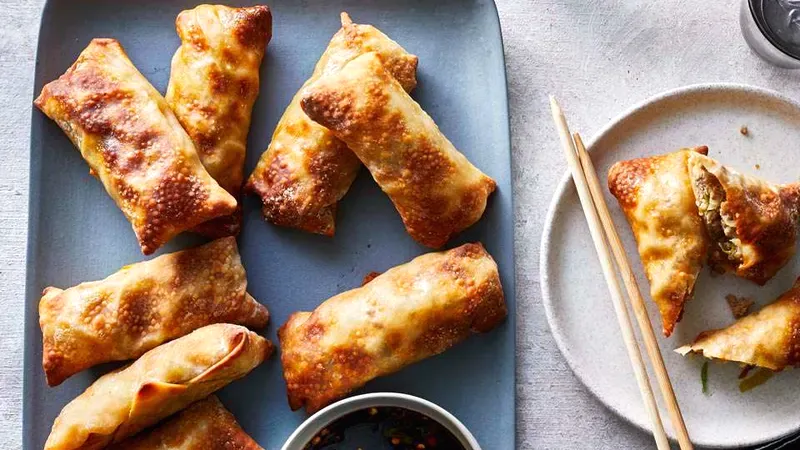 Air-Fryer Egg Rolls Food photo of Air-Fryer Egg Rolls
