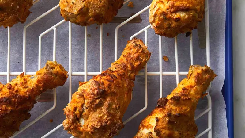 Air-Fryer "Fried" Chicken Food photo of Air-Fryer "Fried" Chicken