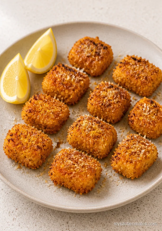 Air Fryer Gnocchi with Crispy Parmesan Crumbs