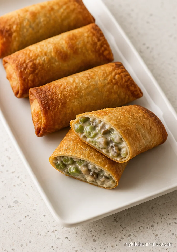 12 Green Bean Casserole Recipes for Busy Holiday Cooks Air Fryer Green Bean Casserole Egg Rolls