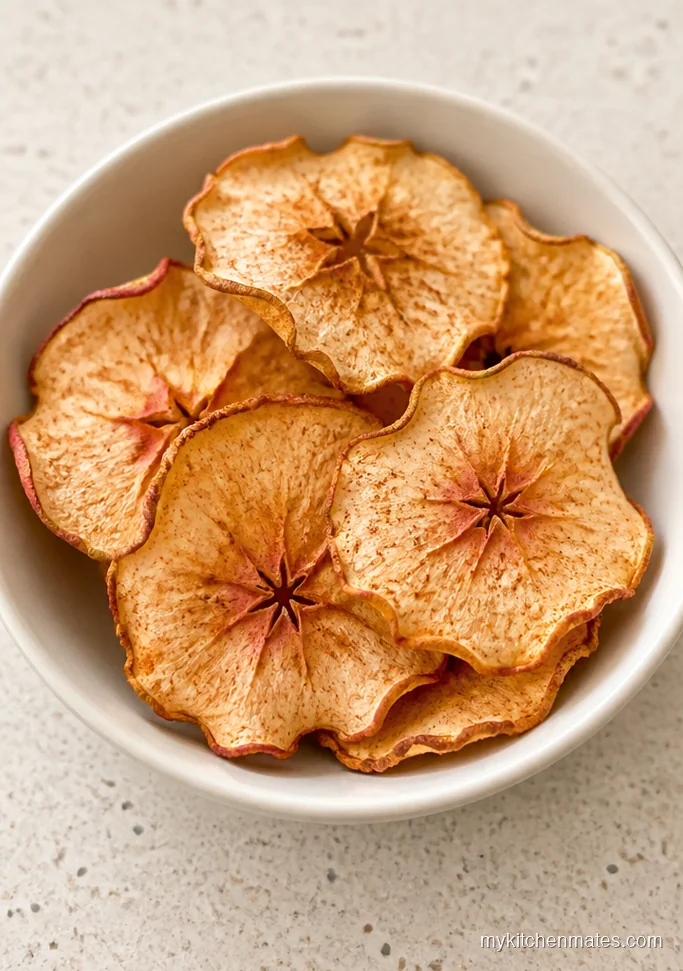 Air Fryer Honeycrisp Apple Chips