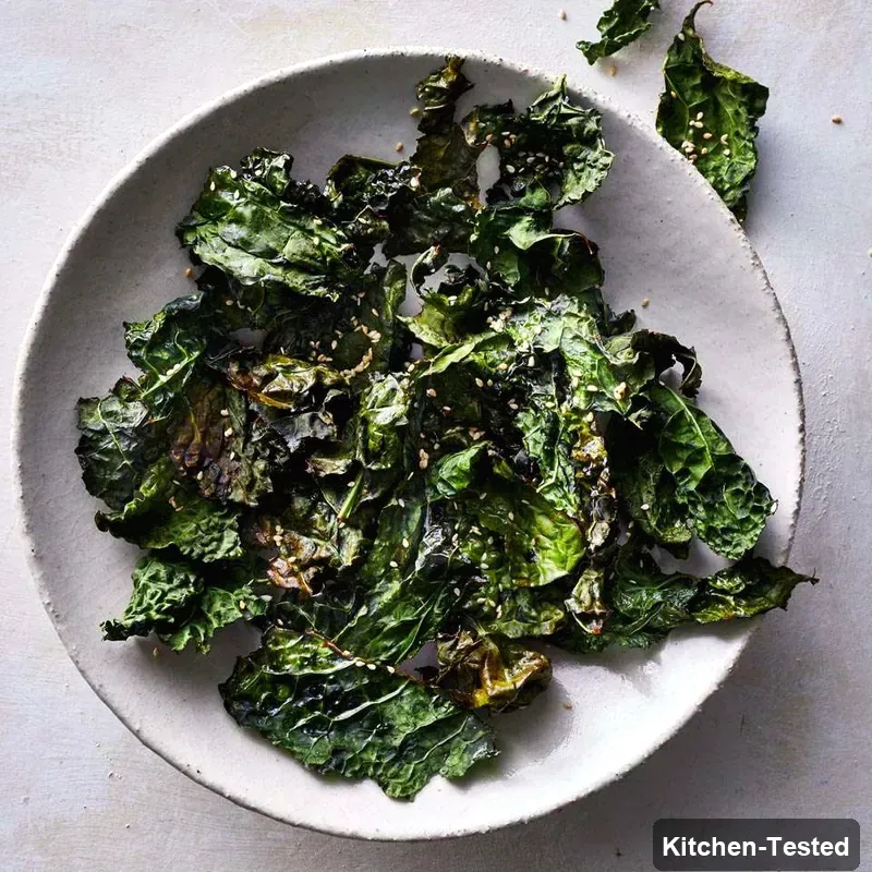 Air-Fryer Kale Chips air fryer kale chips