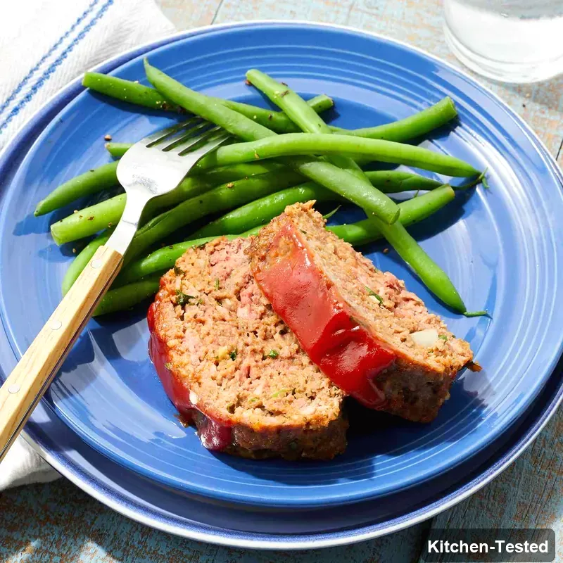 Air-Fryer Meatloaf air fryer meatloaf