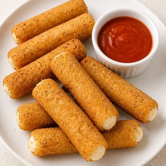 Air Fryer Mozzarella Sticks