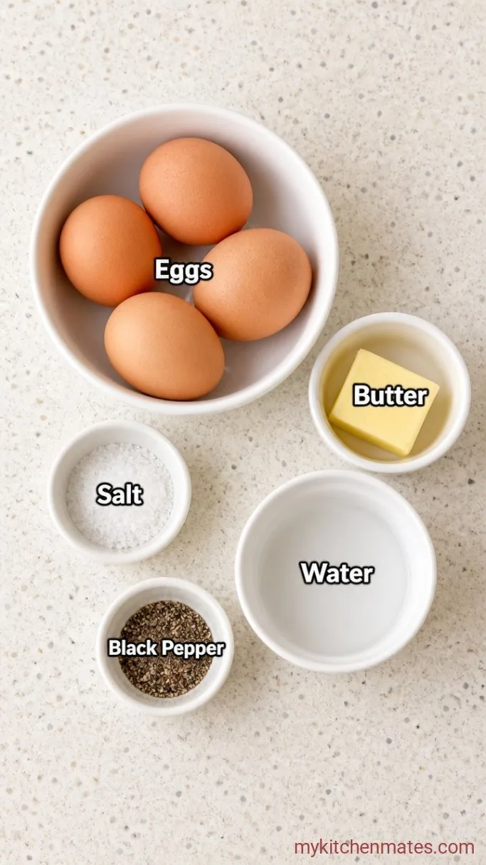 Air Fryer Poached Eggs in 8 Minutes: No Boiling Water Needed Ingredients
