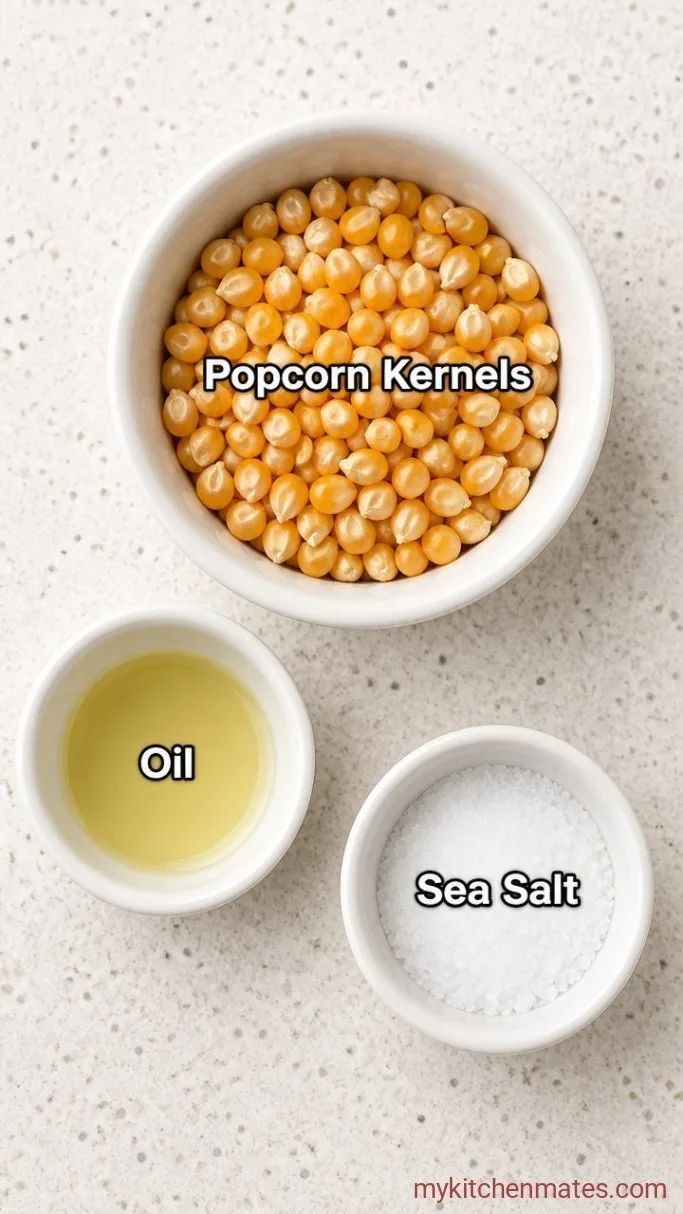Air Fryer Popcorn: Quick and Easy, No Burnt Kernels Ingredients