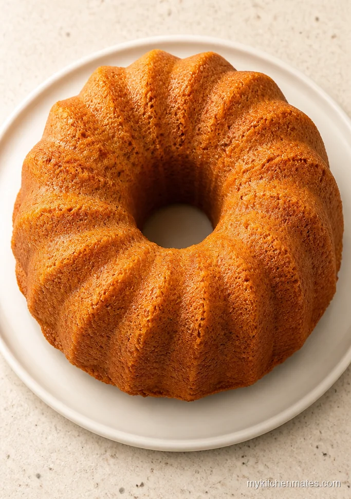 Air Fryer Pumpkin Bundt Cake