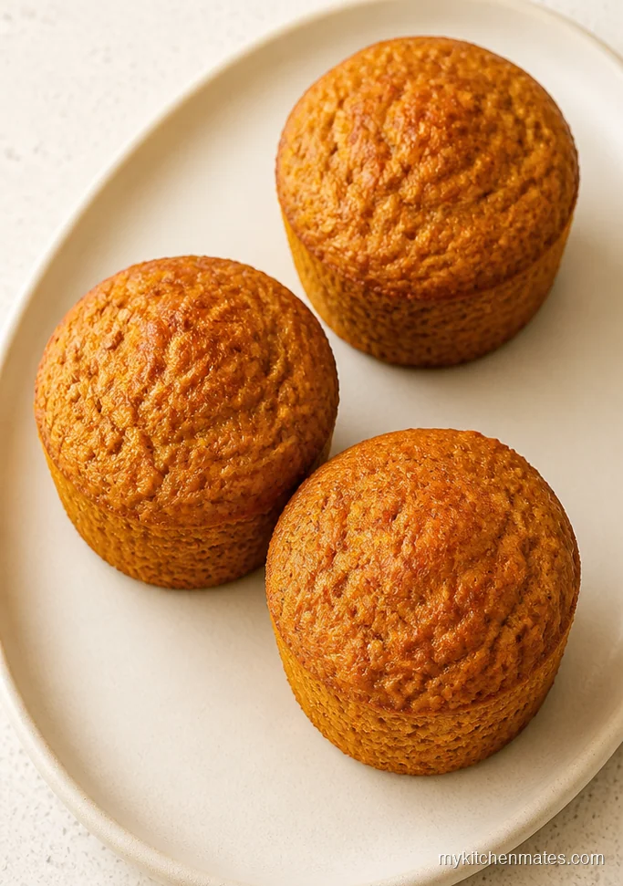 Air Fryer Pumpkin Cake Muffins