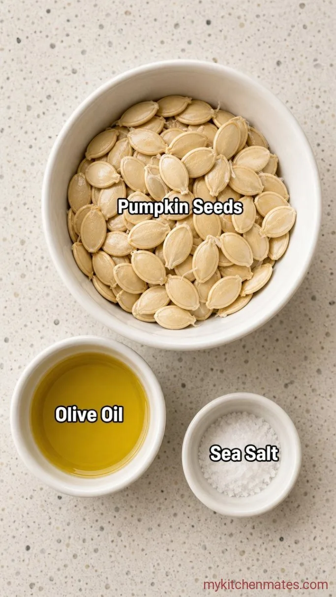 Crispy Air Fryer Pumpkin Seeds Ingredients