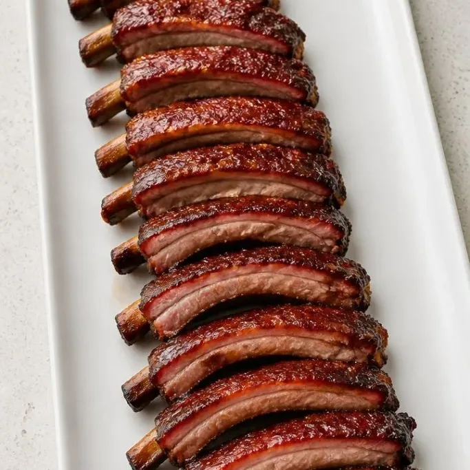 Sticky Air Fryer Ribs (Ready in 35 Minutes) Air Fryer Ribs