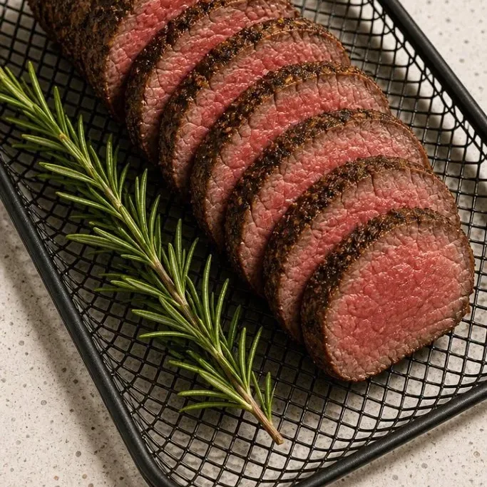 Juicy Air Fryer Roast Beef in 35 Minutes Air Fryer Roast Beef