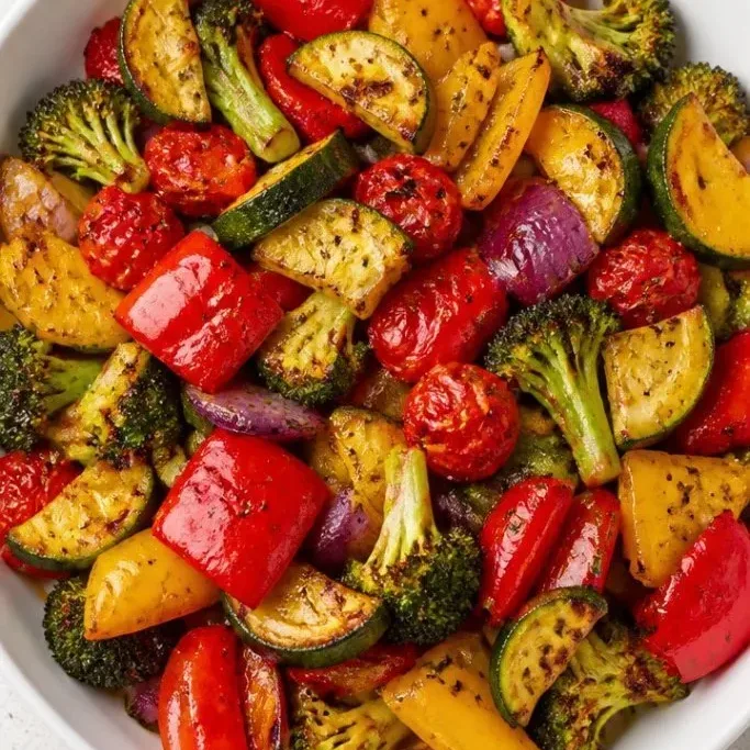 Air Fryer Roasted Vegetables