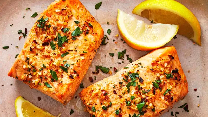 Perfect Air-Fryer Salmon Food photo of Air-Fryer Salmon