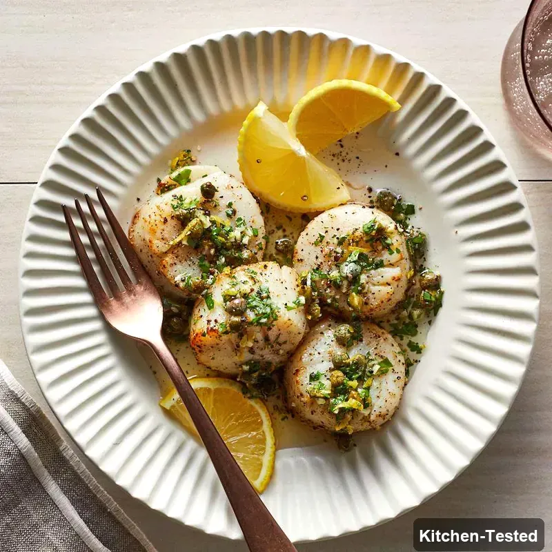 Air-Fryer Scallops air fryer scallops