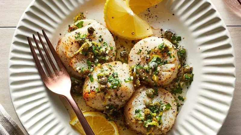 Air-Fryer Scallops Food photo of Air-Fryer Scallops