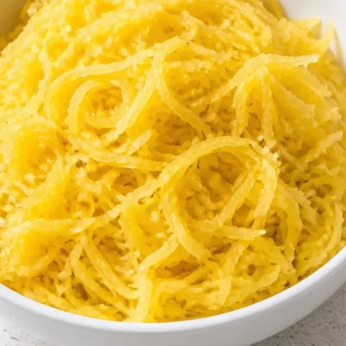 25-Minute Air Fryer Spaghetti Squash air fryer spaghetti squash