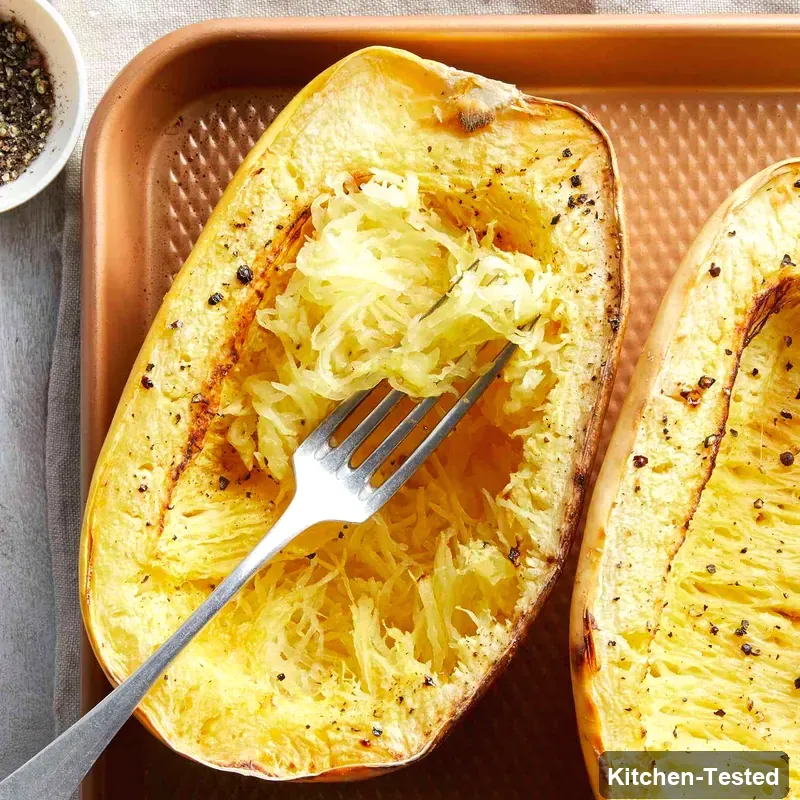 Air-Fryer Spaghetti Squash air fryer spaghetti squash