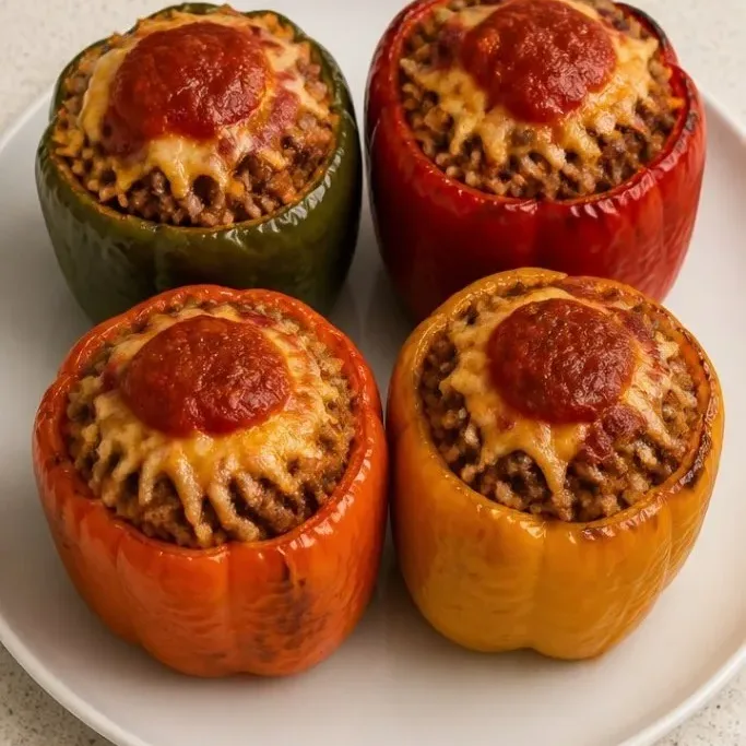Air Fryer Stuffed Peppers