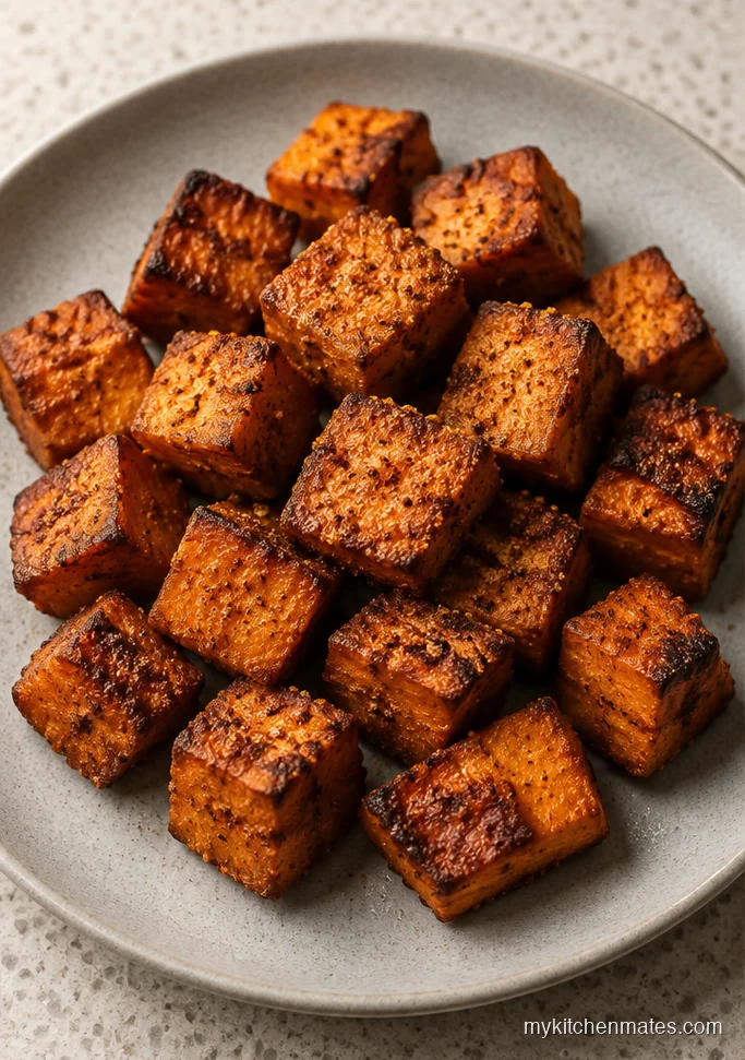 Air Fryer Sweet Potato Cubes