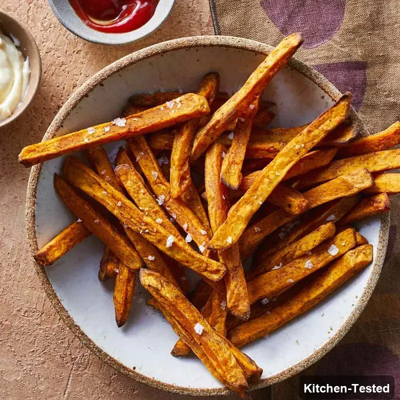 Air-Fryer Sweet Potato Fries air fryer sweet potato fries