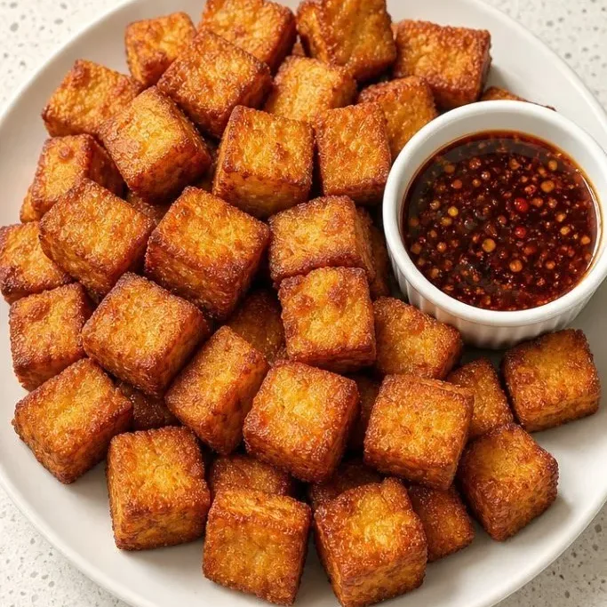 Crispy Air Fryer Tofu in 20 Minutes Air Fryer Tofu