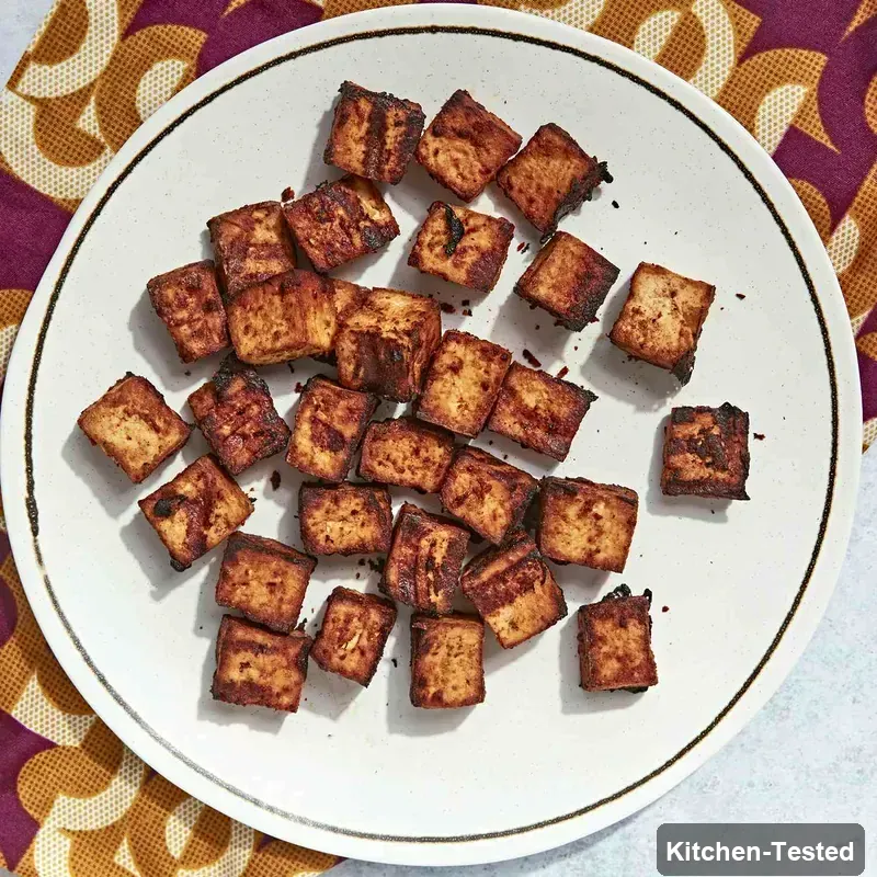 Crispy Air-Fryer Tofu air fryer tofu