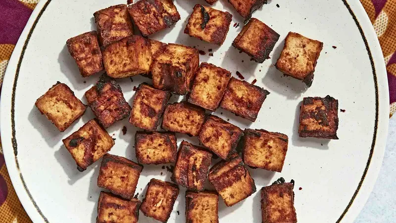 Crispy Air-Fryer Tofu Food photo of Air-Fryer Tofu