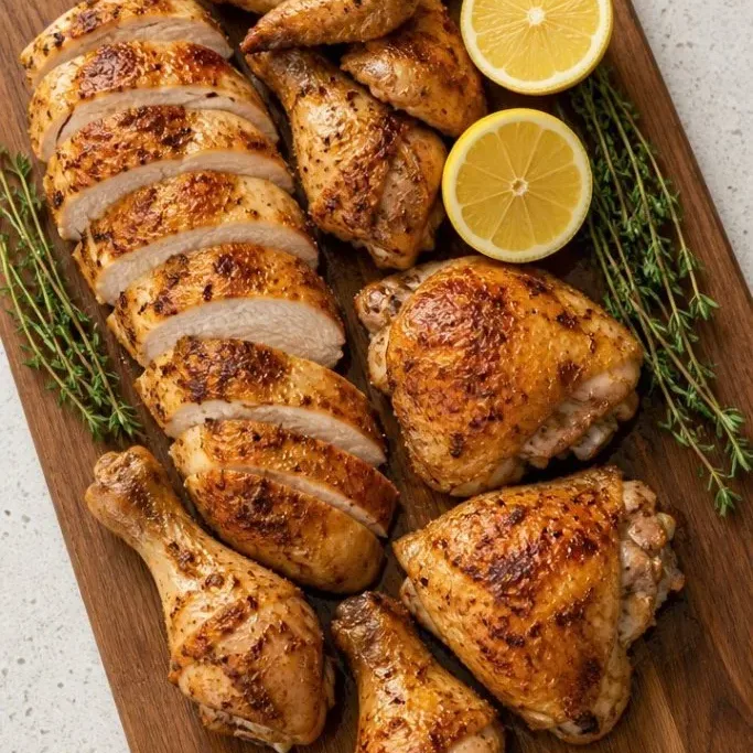 Air Fryer Whole Chicken