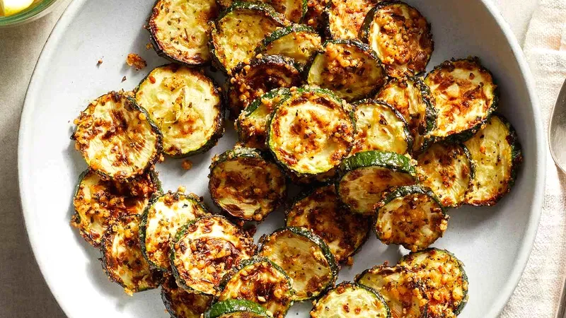 Crispy Air-Fryer Zucchini Food photo of Air-Fryer Zucchini