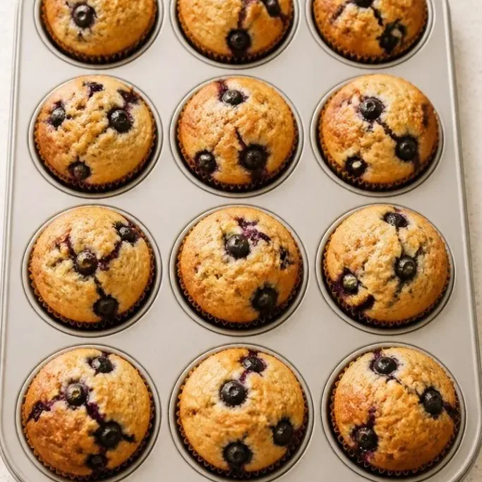Moist Almond Flour Blueberry Muffins Almond Flour Blueberry Muffins