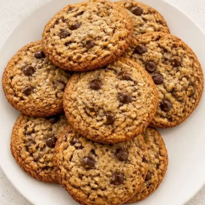 Almond Flour Oatmeal Cookies