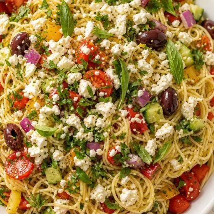 Angel Hair Pasta Salad