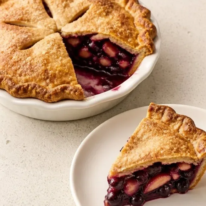 Apple Blueberry Pie